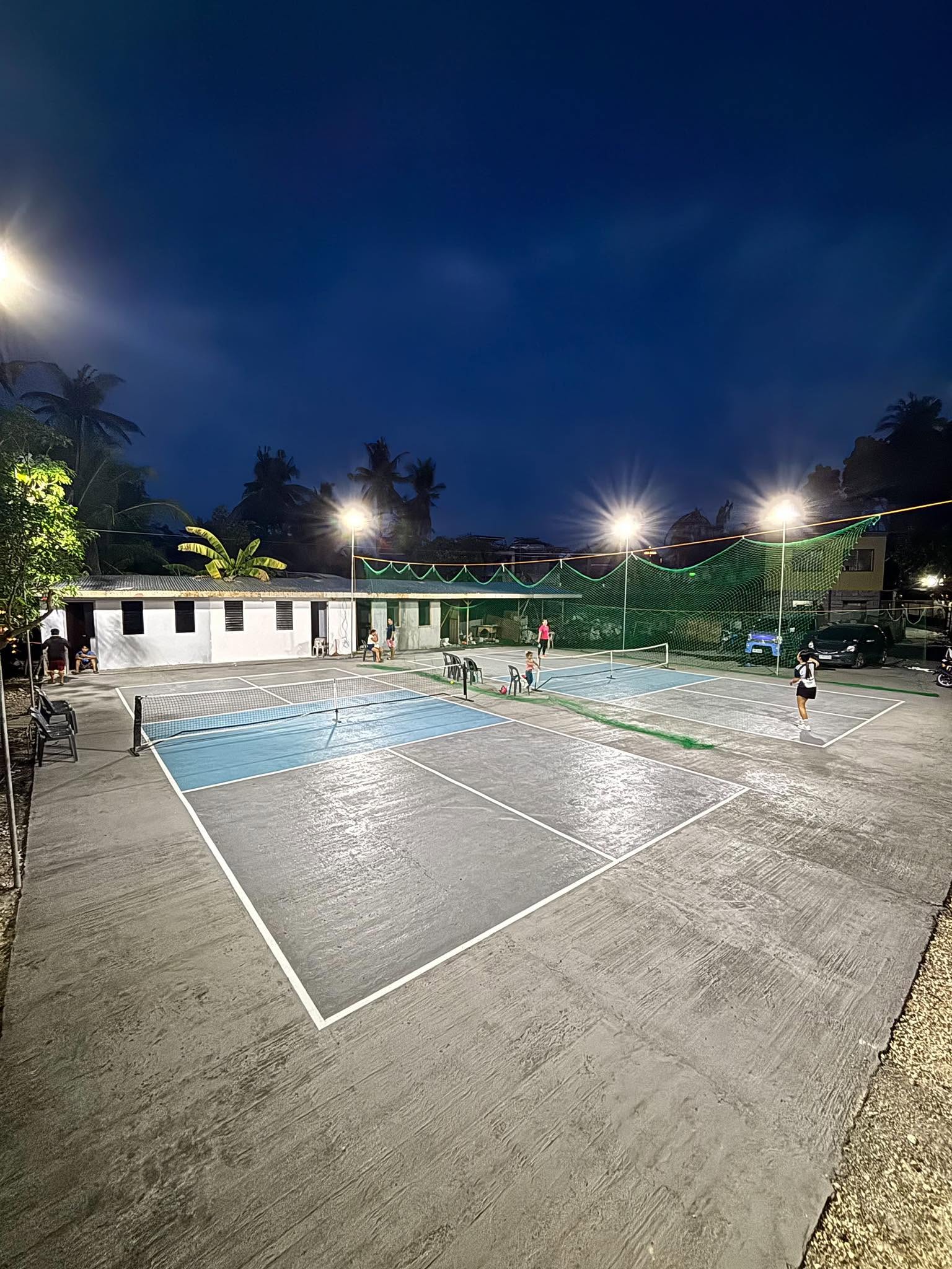 Yard Behind Pickleball Court