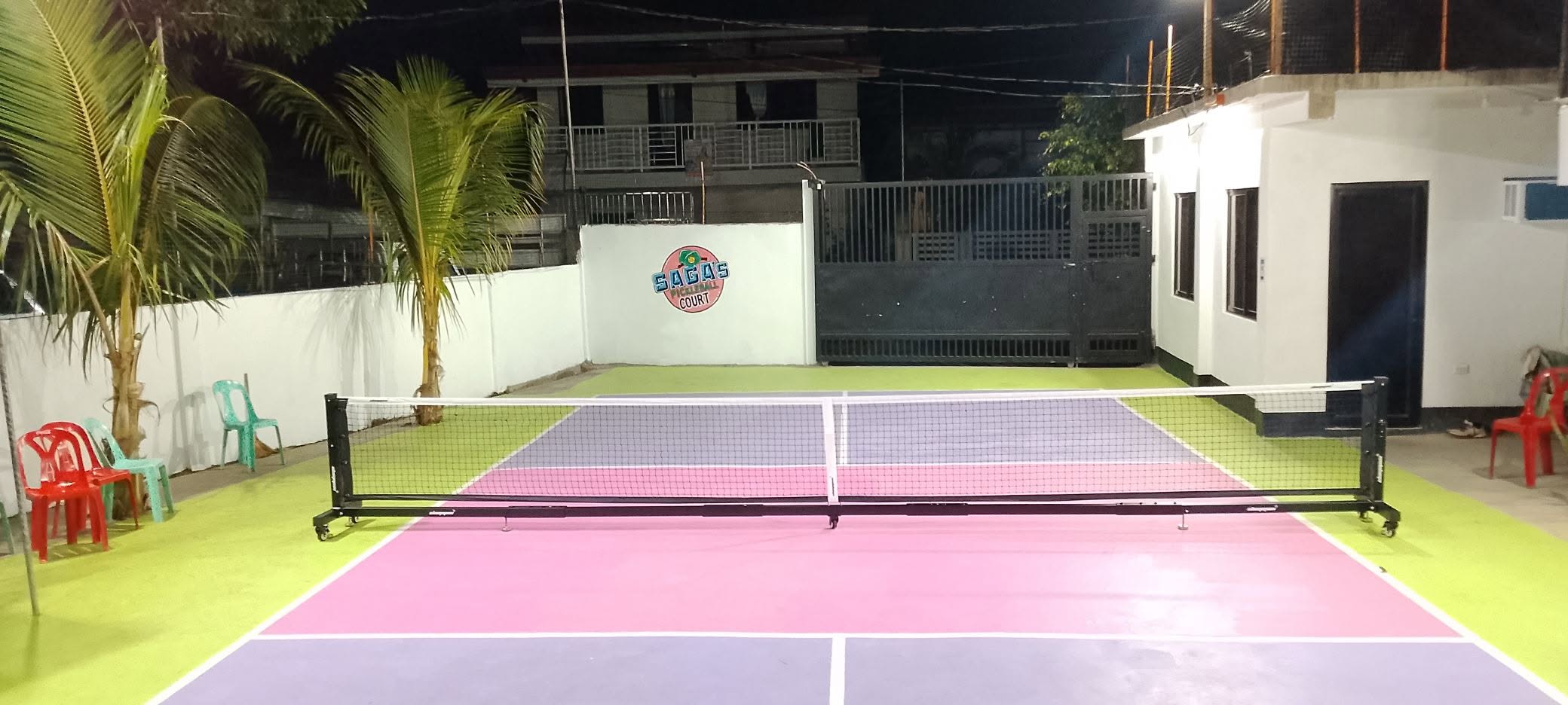 Saga's Pickle Ball Court