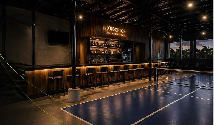D’Rooftop Bar + Pickleball